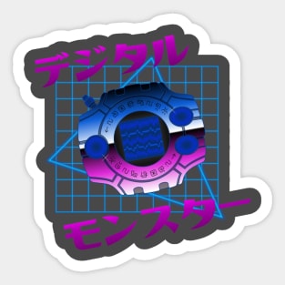 80_s Digivice Sticker